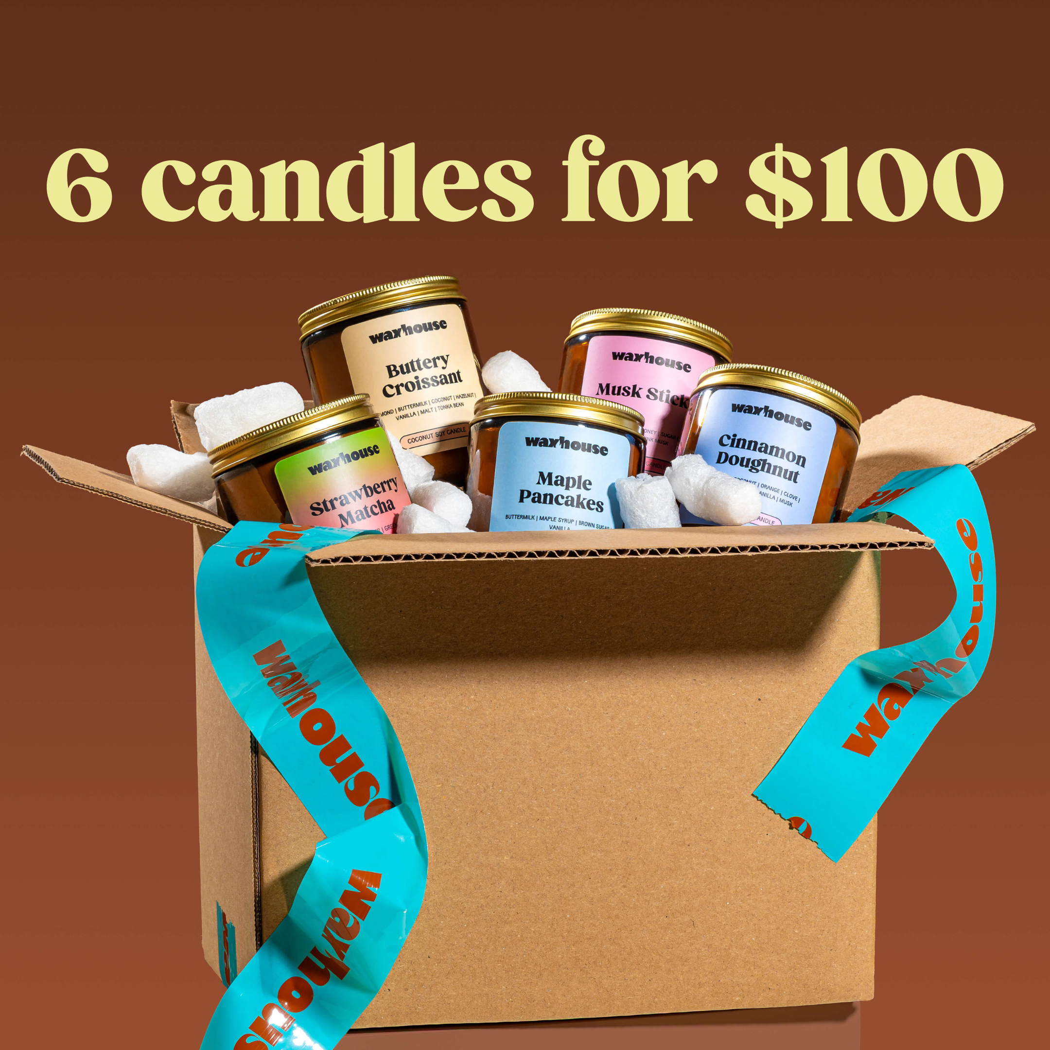 Build a Bundle - 6 x 200g Candles