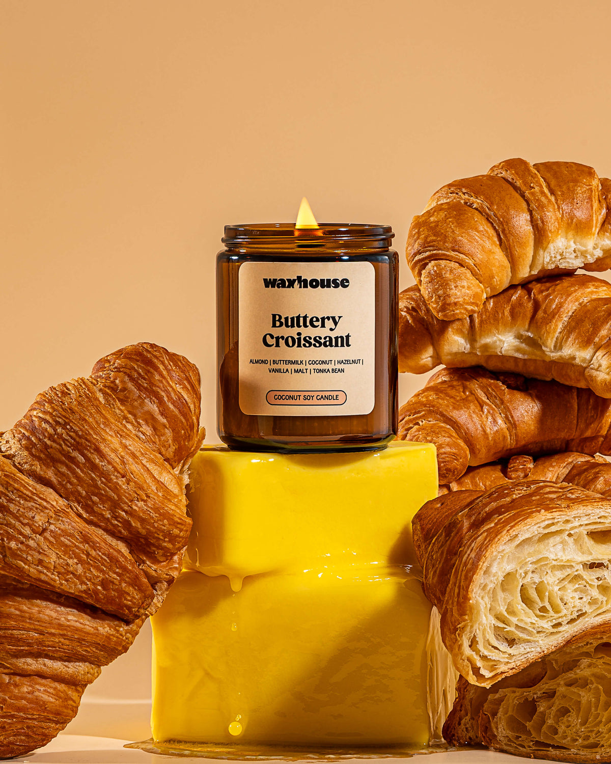 buttery croissant waxhouse candle