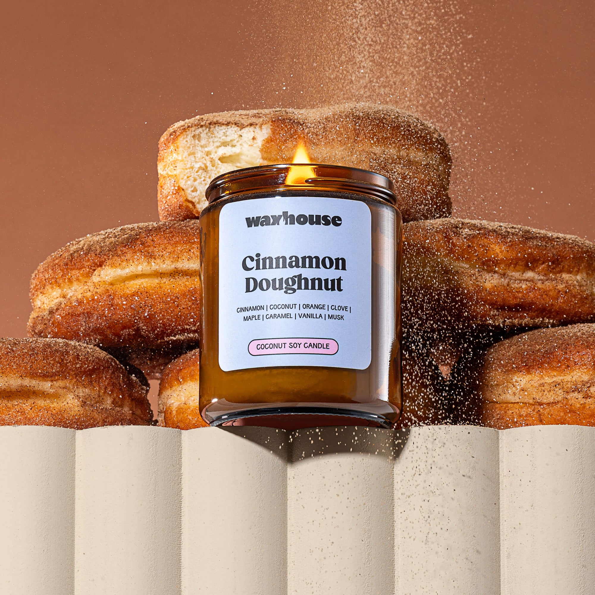 Cinnamon Doughnut - 200g Candle