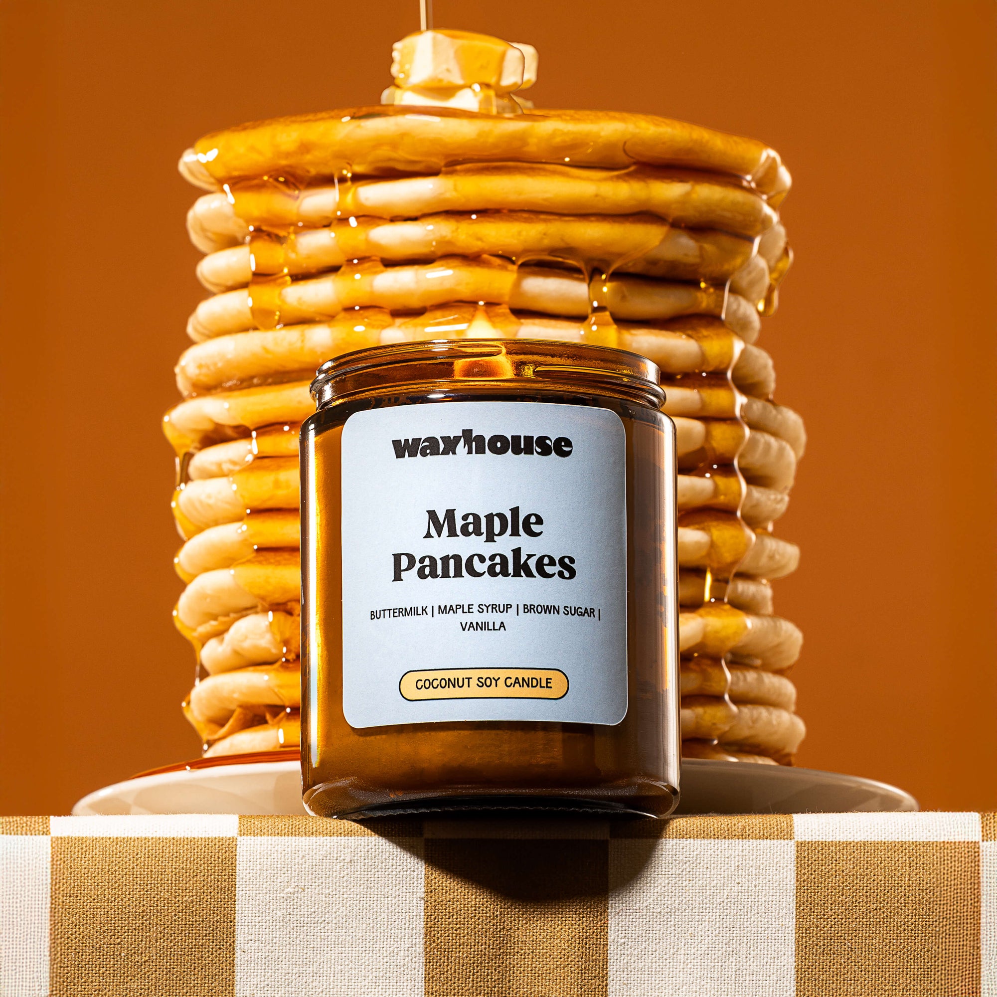 Maple Pancakes - 200g Candle