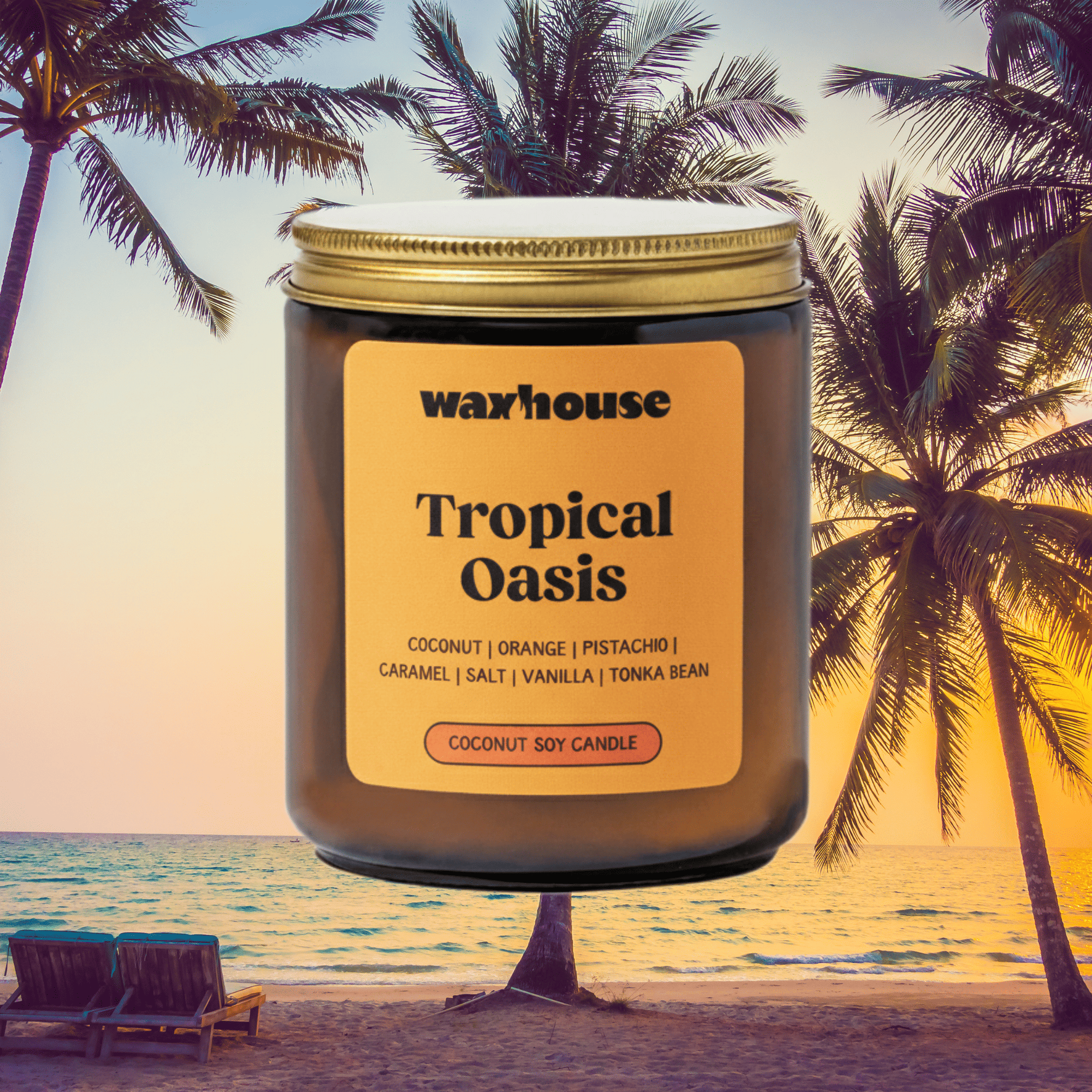 Tropical Oasis - 200g Candle
