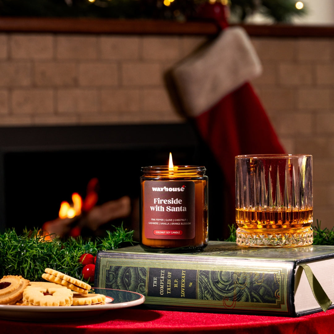 Fireside with Santa - 200g Candle