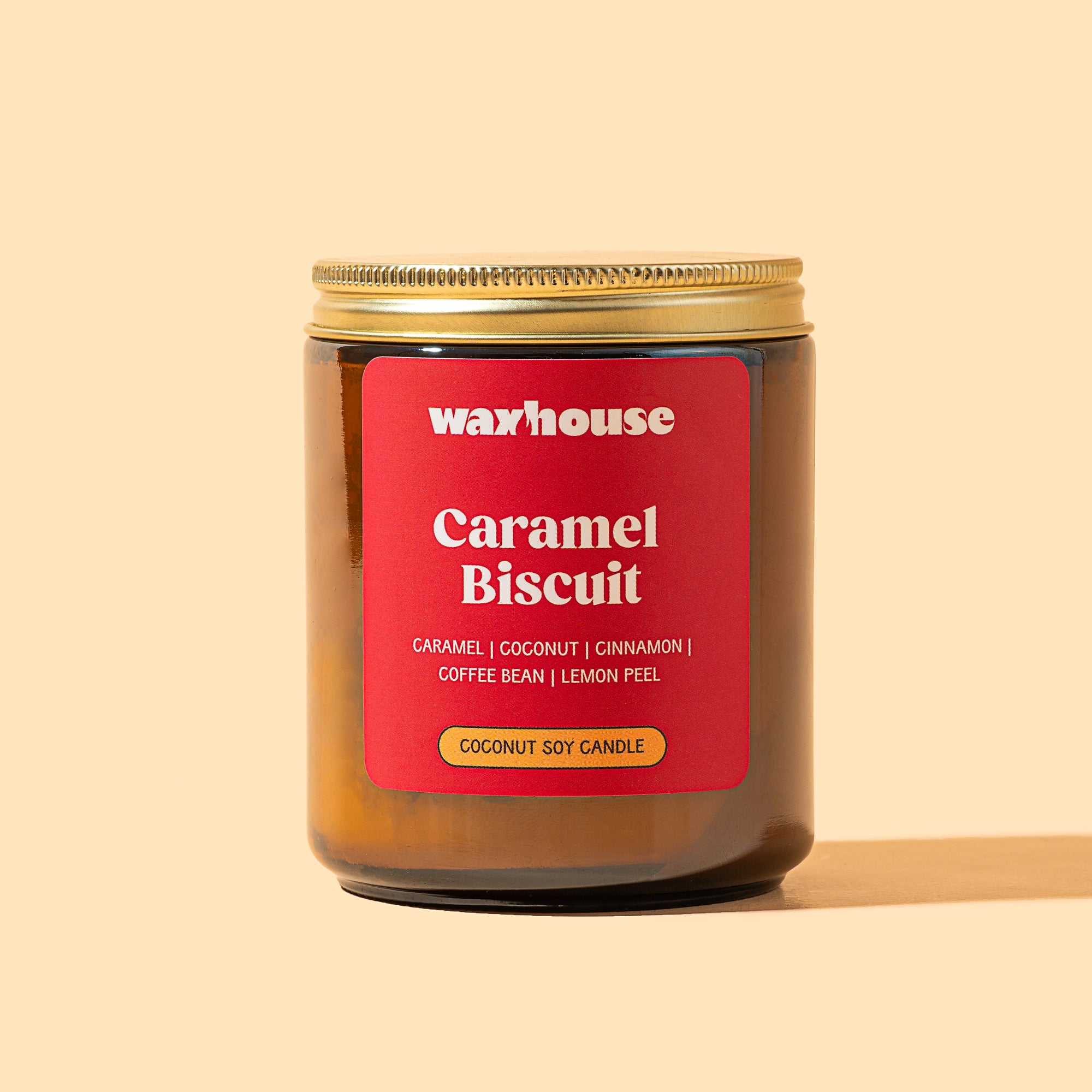 Caramel Biscuit - 200g Candle