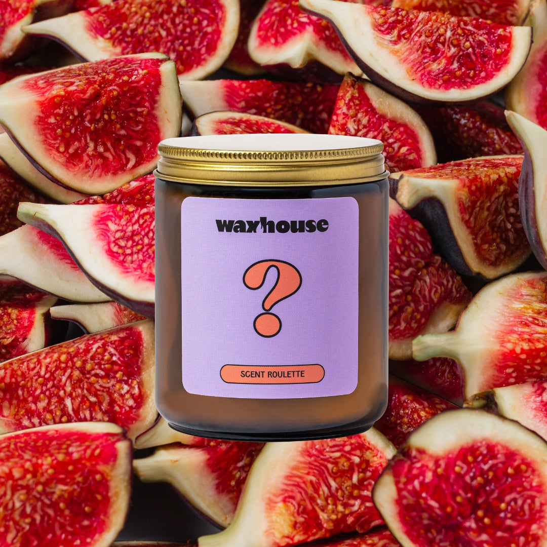 Wazhouse scent roulette on a fig background